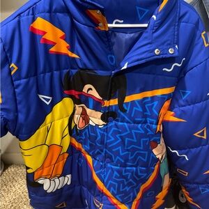 Goofy Retro Blue Cartoon Jacket